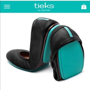 Tieks black size 10 excellent condition